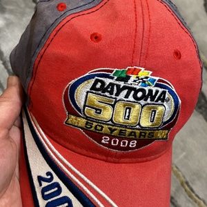 Nascar hat + Flag